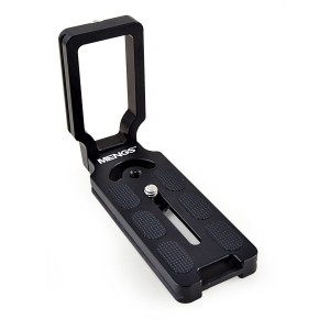 MENGS® MPU-100 1/4 Inch Mounting Screw Camera L-Shaped Quick Release Plate For Arca Swiss Benro Sirui Wimberley Sunwayfoto