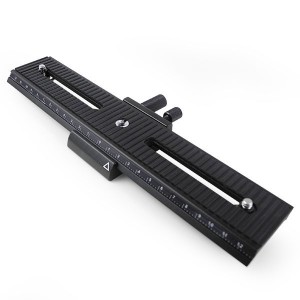 MENGS® LP-02 Macro Focusing Shot Rail Slider Tripod Stabilizer Head For DSLR Camera
