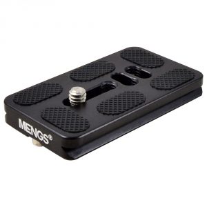 MENGS® PU70 1/4 Inch Camera Quick Release Plate For Video Camera DSLR