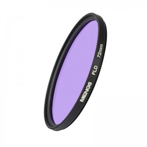 MENGS® 72mm FLD Fluorescent Filter with aluminum frame for Canon / Sony / Nikon / Fuji / Pentax / Olympus etc DSLRCamera
