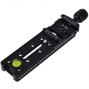 MENGS® FNR-140 140mm 1/4″ Screw Multi-Function Quick Plate Clamp + Knob With Solid Aluminum Combine With AS Standard Quick Release Plate