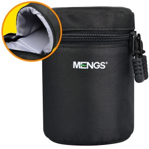 MENGS® FY-2 Padded Camera Lens Bag With 800D Nylon Material Lens Barrel Bags Case Pouch Suit For Canon / Nikon / Sony Camera