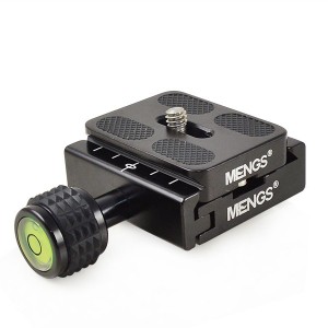 MENGS® CL-50S Camera Quick Release Plate With Clamp For Camera Tripod Ball Head