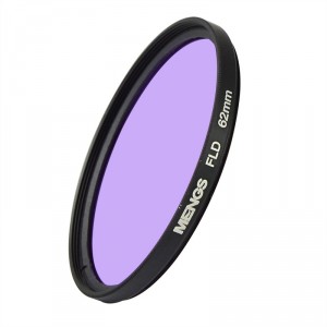MENGS® 62mm FLD Fluorescent Filter With Aluminum Frame For Digital Camera And SLR / DSLR
