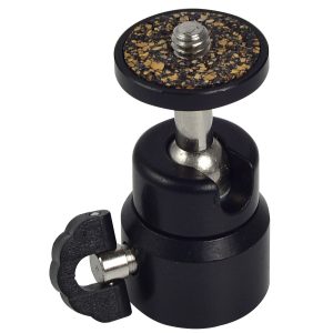 MENGS® Mini 360 Degree Rotating Camera Ball Head 1/4″ Screw For Tripod, LCD Monitor, Flash Light Bracket, Etc – 24.5