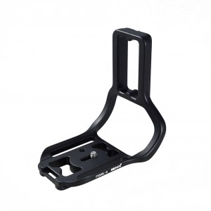 MENGS® F550DL-G 1/4 Inch Mounting Screw L-Shaped Quick Release Plate With Battery Grip Slot For Canon EOS 550D