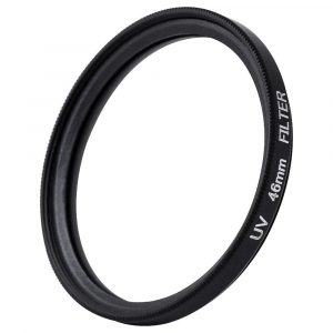 MENGS® 46mm UV Slim Lens Filter With Aluminum Frame For Canon / Nikon / Sony / Fuji / Pentax / Olympus Camera And DSLR